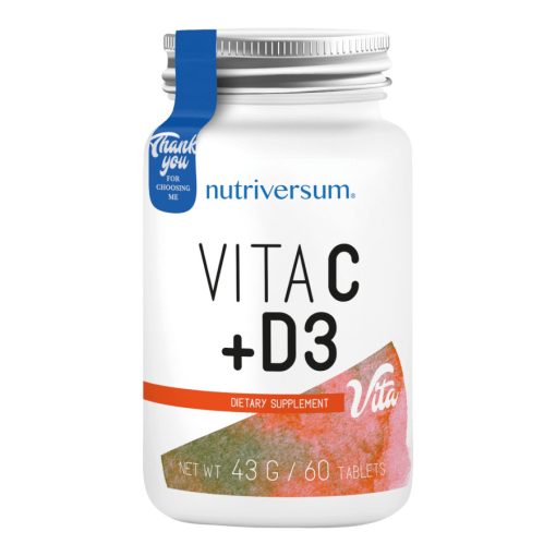 C+D3 - 60 tabletta - VITA - Nutriversum