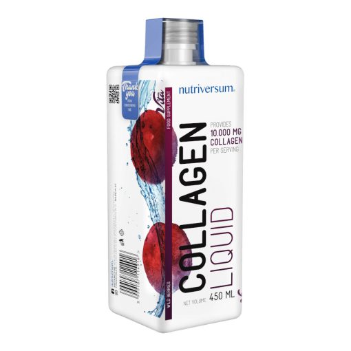 Collagen liquid - 10.000 mg - 450 ml - VITA - Nutriversum - erdei gyümölcs