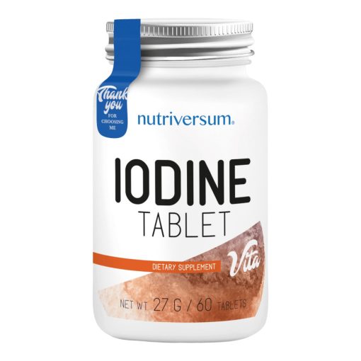 Iodine - 60 tabletta - VITA - Nutriversum