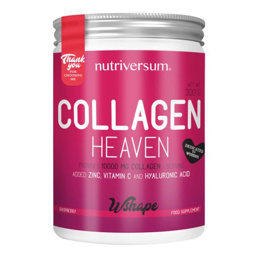 Collagen Heaven - 300 g - WSHAPE - Nutriversum - málna